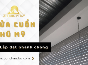Dịch vụ lắp đặt cửa cuốn Phú Mỹ nhanh chóng tại Ân Sơn Phát