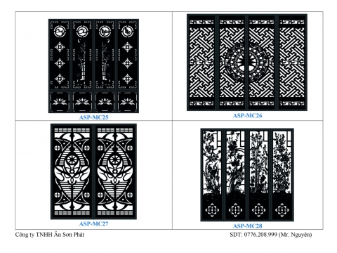 CATALOGUE - Gia công CNC Cửa Sắt