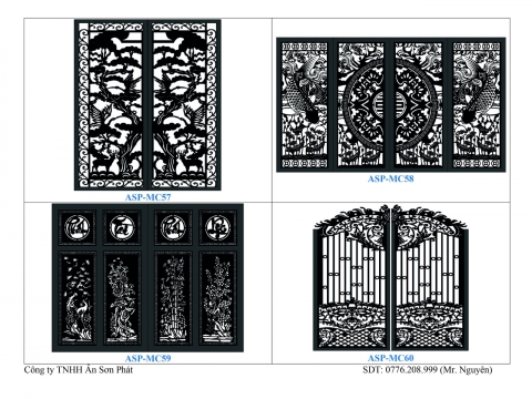 CATALOGUE - Gia công CNC Cửa Sắt