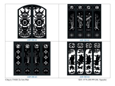 CATALOGUE - Gia công CNC Cửa Sắt