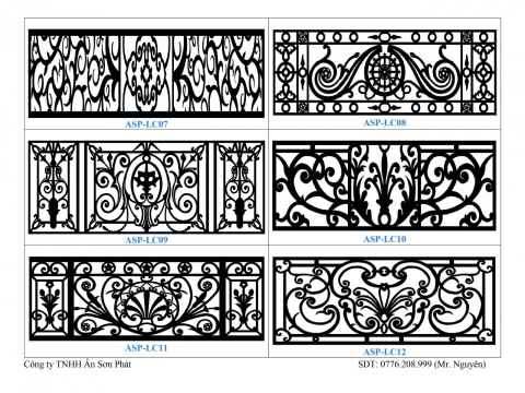 CATALOGUE - Gia công CNC Lan Can
