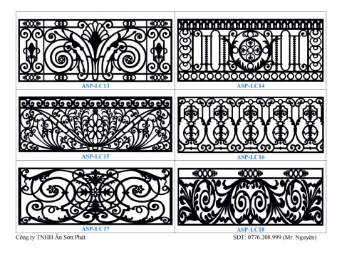CATALOGUE - Gia công CNC Lan Can