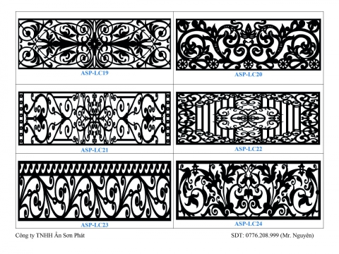 CATALOGUE - Gia công CNC Lan Can