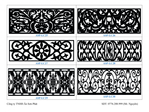 CATALOGUE - Gia công CNC Lan Can