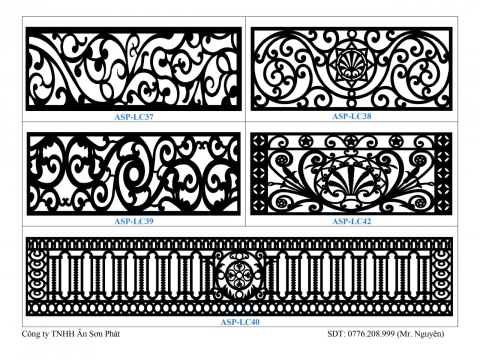 CATALOGUE - Gia công CNC Lan Can