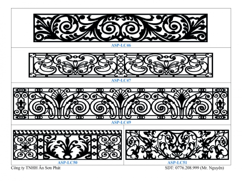 CATALOGUE - Gia công CNC Lan Can