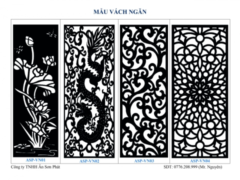 CATALOGUE - Gia công CNC Vách Ngăn