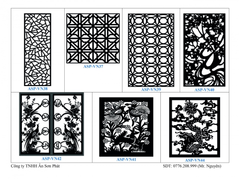 CATALOGUE - Gia công CNC Vách Ngăn