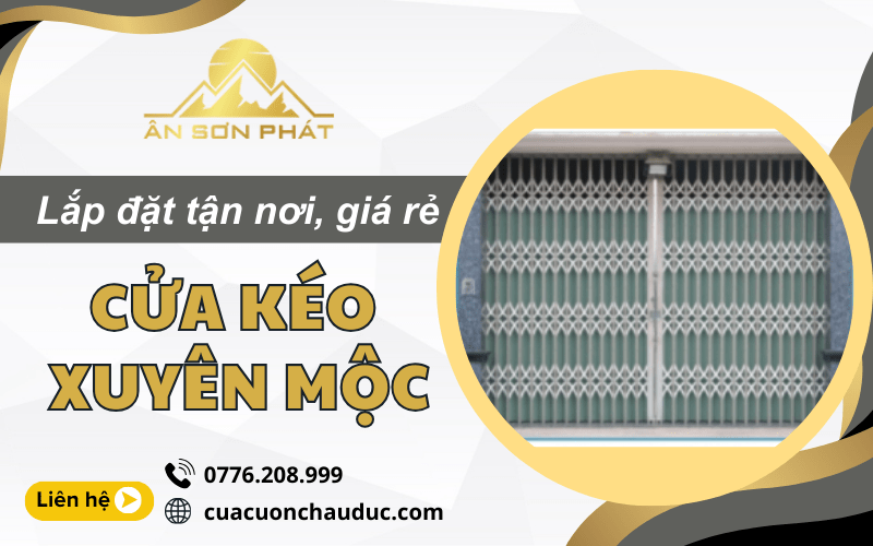 cửa kéo Xuyên Mộc