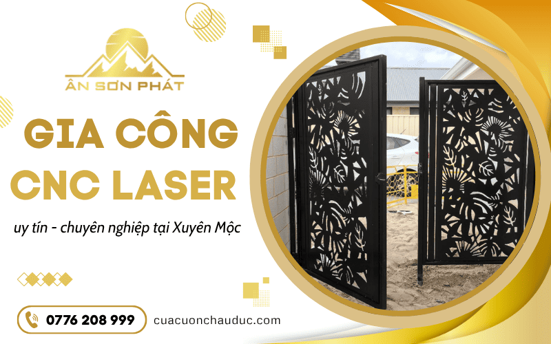 Gia công CNC laser Xuyên Mộc