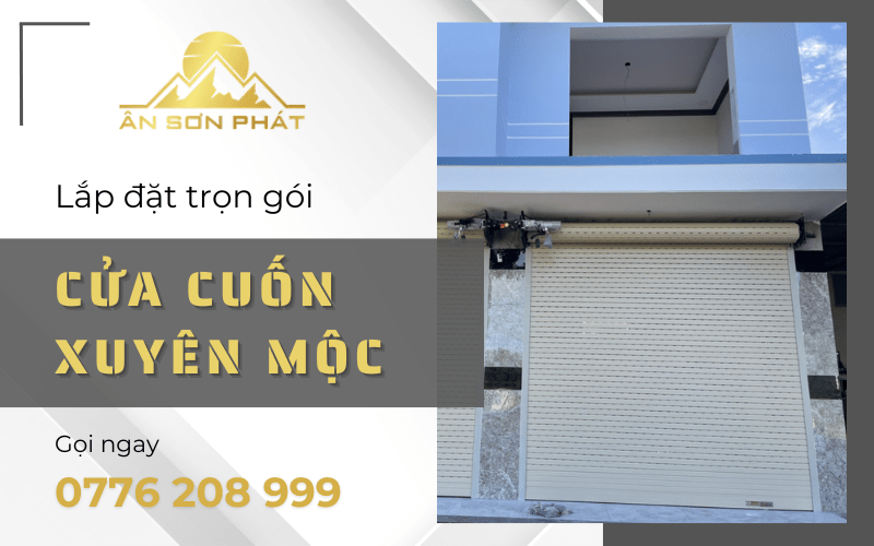 cửa cuốn xuyên mộc