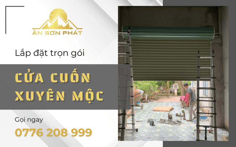 cửa cuốn xuyên mộc