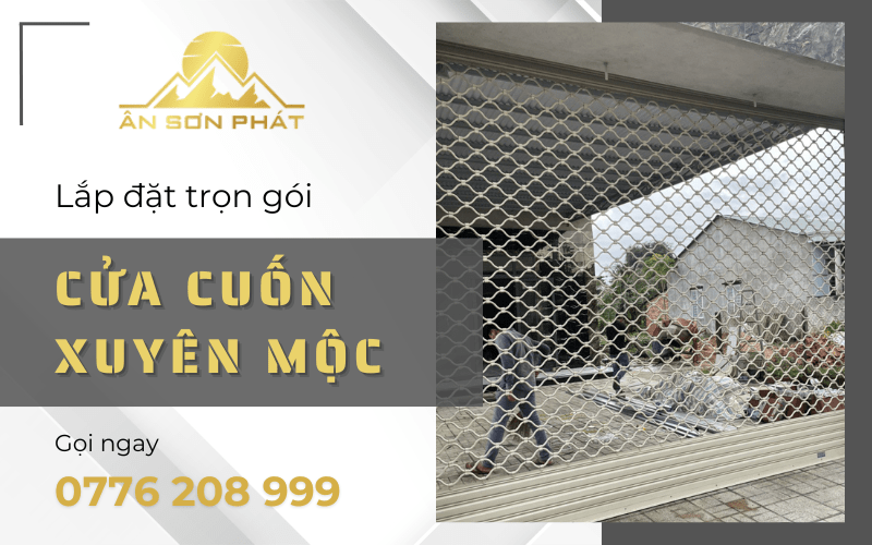 cửa cuốn xuyên mộc