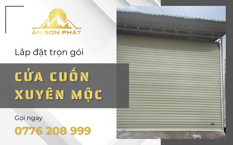 cửa cuốn xuyên mộc